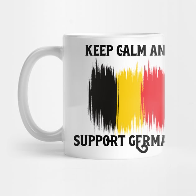 Keep Calm And Support Germany by nextneveldesign